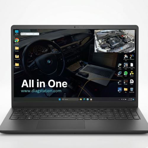 Dell Inspiron 15 BMW Diagnostic Laptop Kit with ENET & K+DCAN Interfaces