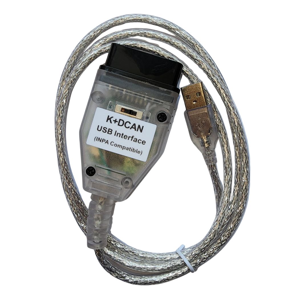 K+DCAN USB Diagnostic Cable Compatible with BMW E-Series Vehicles