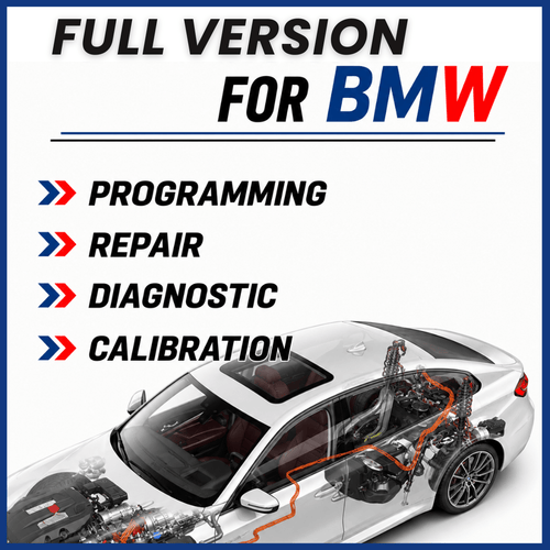 BMW Diagnostic & Coding Kit for Windows (1999–2025) | Remote Setup Support Included - Diagnostic Station