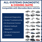 Mercedes-Benz Compatible Pro USB Diagnostic Drive & Full Configuration Kit - Diagnostic Station