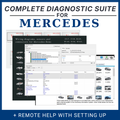 Professional Mercedes-Benz Diagnostic Environment Setup Compatible with Mercedes-Benz Vehicles