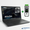 DELL Inspiron 15 Automotive Diagnostic Laptop Kit with Hardware Interface - Diagnostic Station